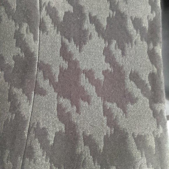 Perri Cutten Black Houndstooth Pattern Blazer S10AUS S2-4USA - Picture 4 of 8